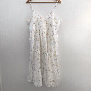 REISTORE Floral Print Sleeveless Dress Size Small